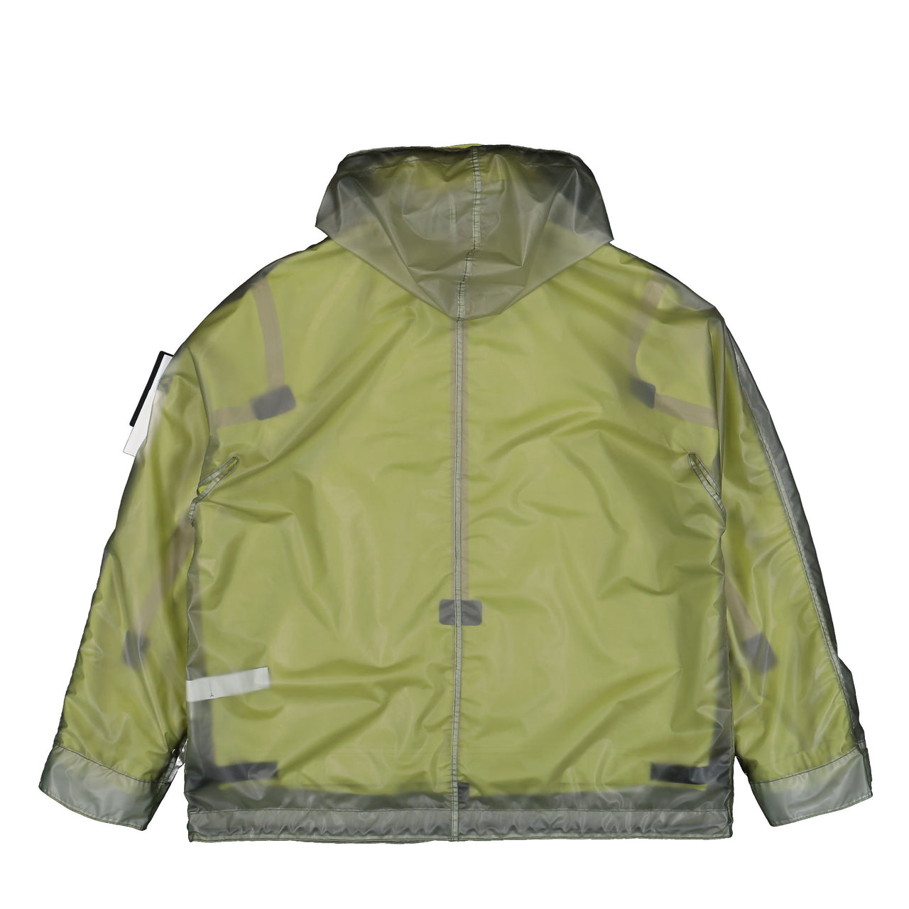 Stone Island Jacket With Detachable Lining And Polyurethane Shell Fern Jacket K2S154100085-S0243-V005D Detail View 1 | GATE
