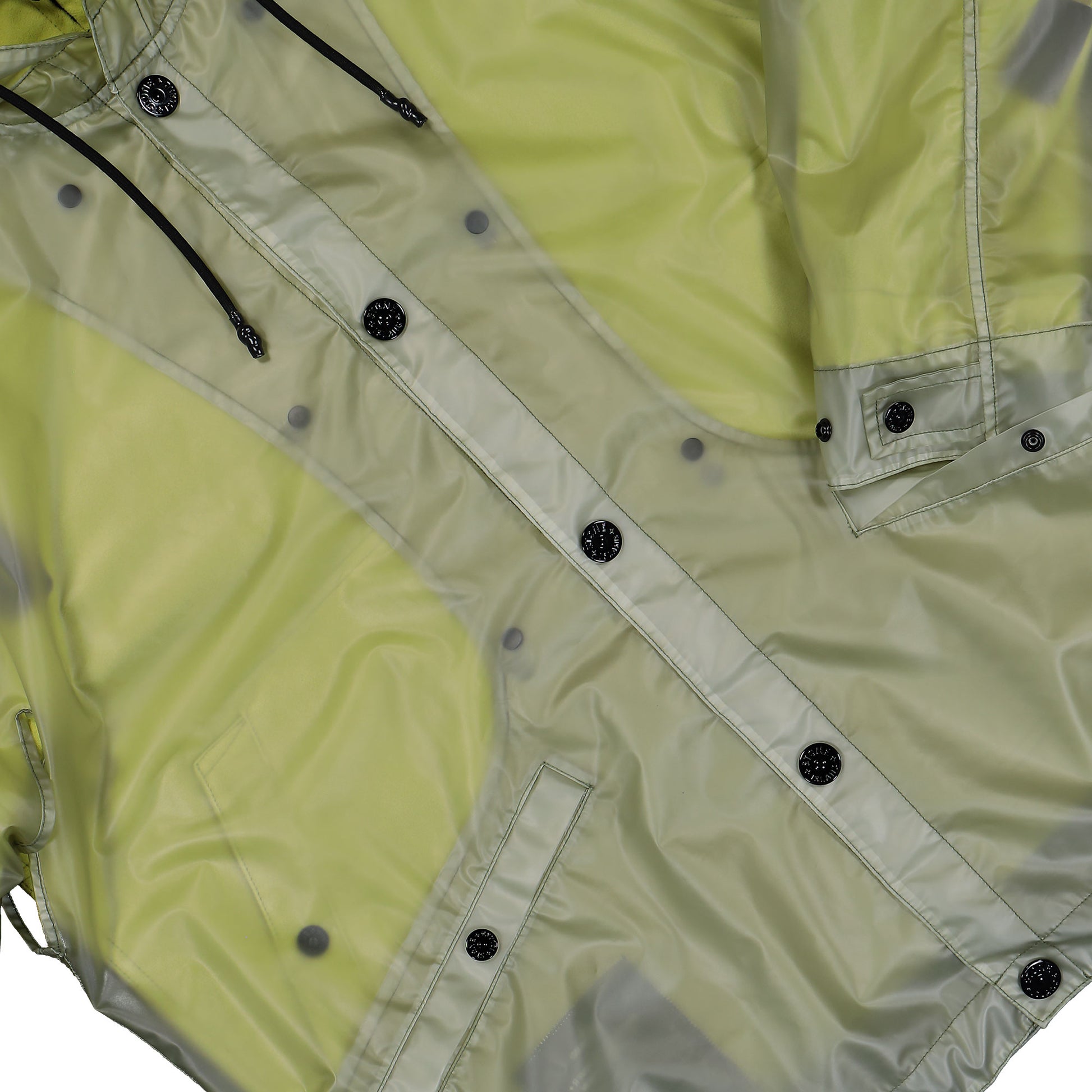 Stone Island Jacket With Detachable Lining And Polyurethane Shell Fern Jacket K2S154100085-S0243-V005D Detail View 4 | GATE