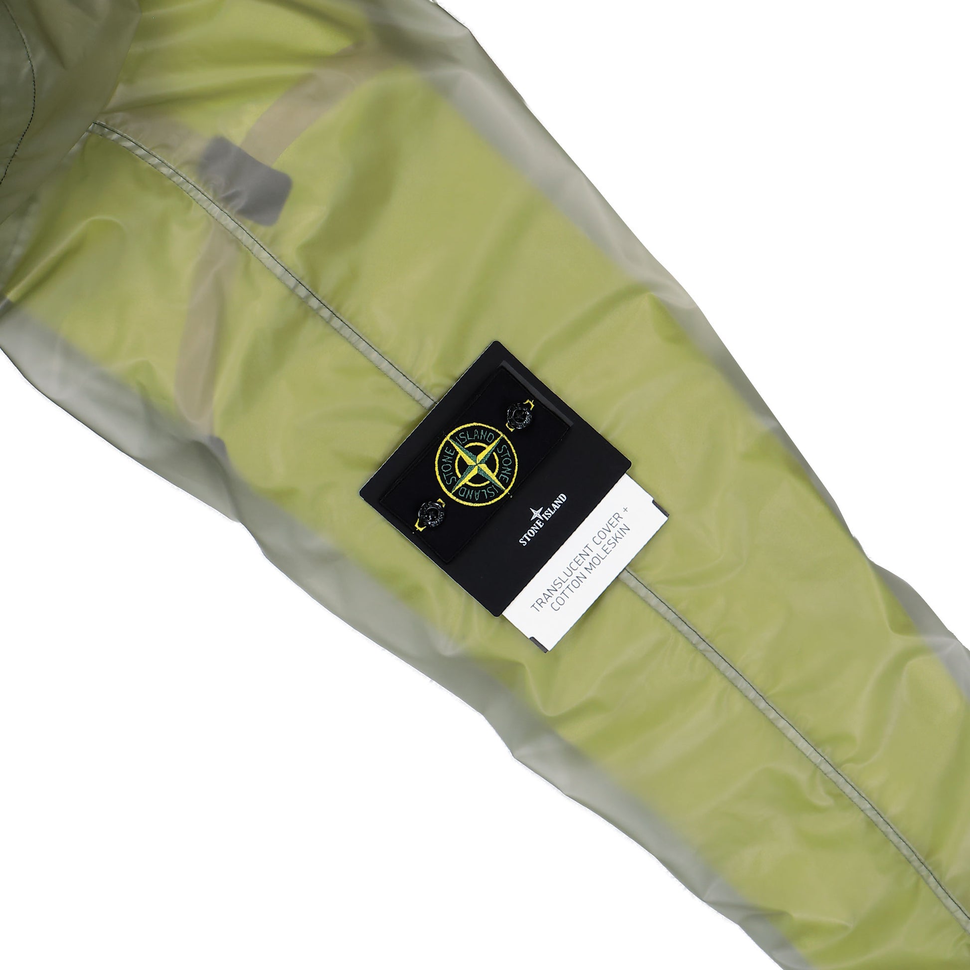 Stone Island Jacket With Detachable Lining And Polyurethane Shell Fern Jacket K2S154100085-S0243-V005D Detail View 5 | GATE