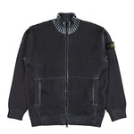 Stone Island Zip-Up Jumper With Sublimatic Print Pearl Grey Cardigans K2S155100081-S00Z5 V0061 Detail View 1 | GATE