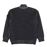 Stone Island Zip-Up Jumper With Sublimatic Print Pearl Grey Cardigans K2S155100081-S00Z5 V0061 Detail View 2 | GATE