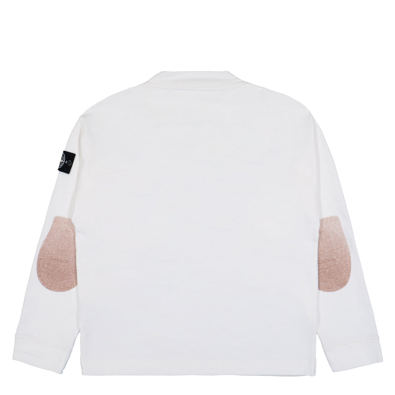 Stone Island Crater Neck Sweatshirt With Archive Inspired Prints Natural Knitwear K2S156100001-S00T2 V0099 Detail View 1 | GATE