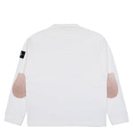 Stone Island Crater Neck Sweatshirt With Archive Inspired Prints Natural Knitwear K2S156100001-S00T2 V0099 Detail View 2 | GATE