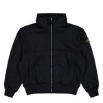 Stone Island Hooded Full-Zip Sweatshirt Black Hoodies K2S156100020-S0210 V0029 Detail View 1 | GATE