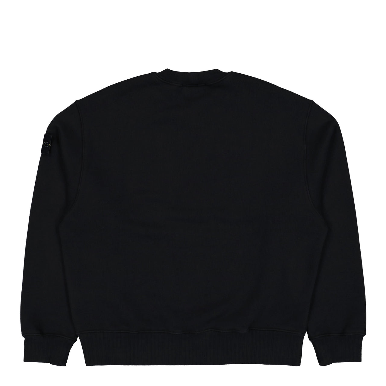 Stone Island Oversized-Fit Sweatshirt With Contrast Details Black Sweatshirts K2S156100021-S0210 V0029 Detail View 1 | GATE