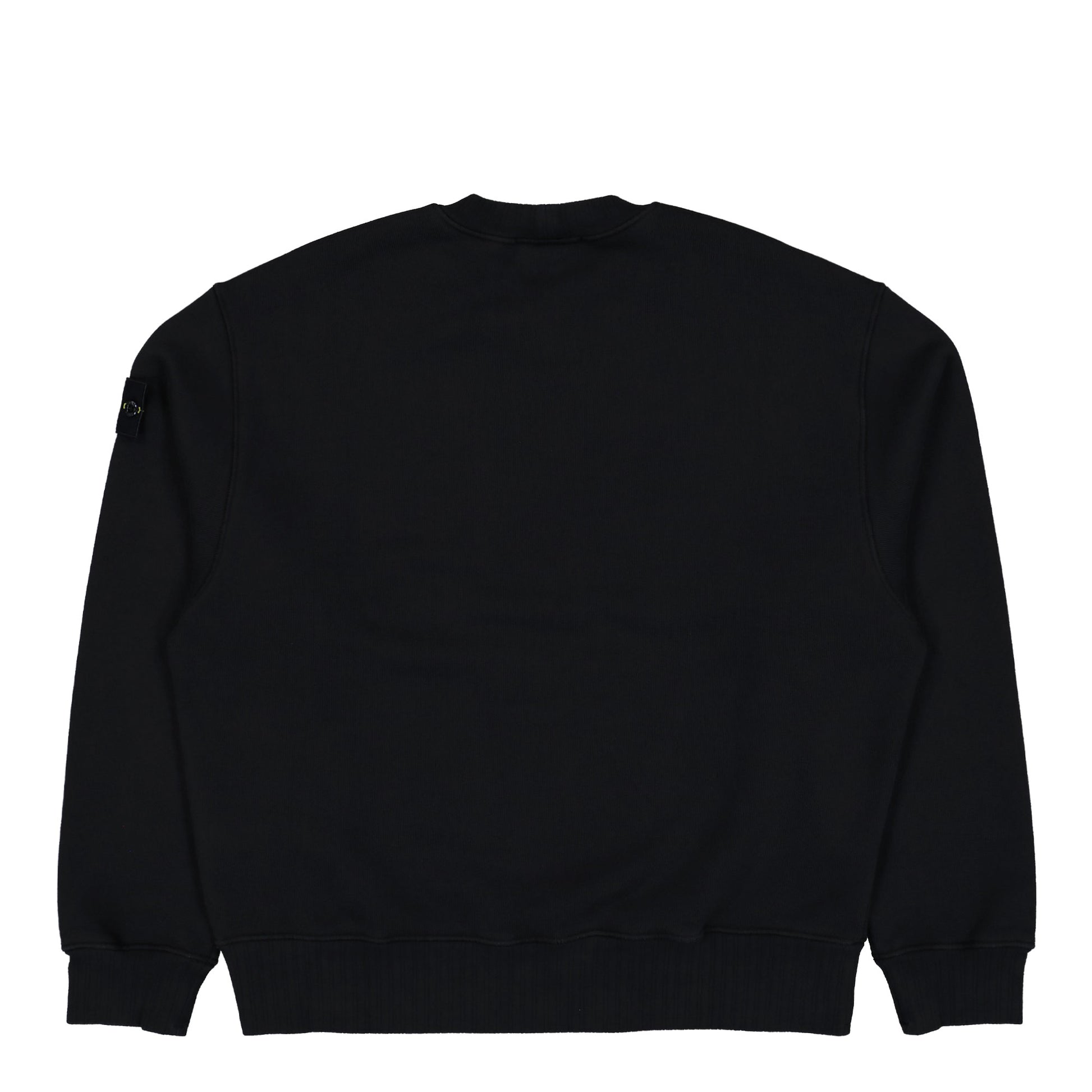 Stone Island Oversized-Fit Sweatshirt With Contrast Details Black Sweatshirts K2S156100021-S0210 V0029 Detail View 2 | GATE