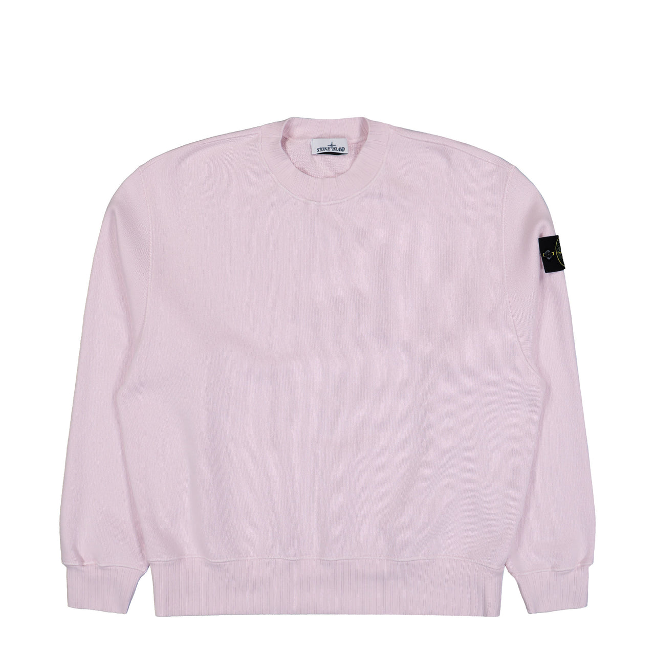 Stone Island Oversized-Fit Sweatshirt With Contrast Details Pink Sweatshirts K2S156100021-S0210 V0080 Detail View 1 | GATE