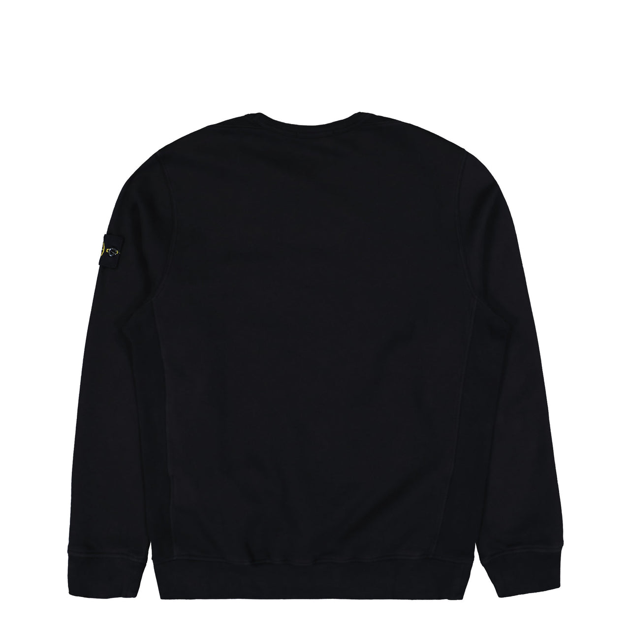 Stone Island Crewneck Sweatshirt With Ribbed Inserts Black Sweatshirt K2S156100028-S0A20 V0029 Detail View 1 | Gate