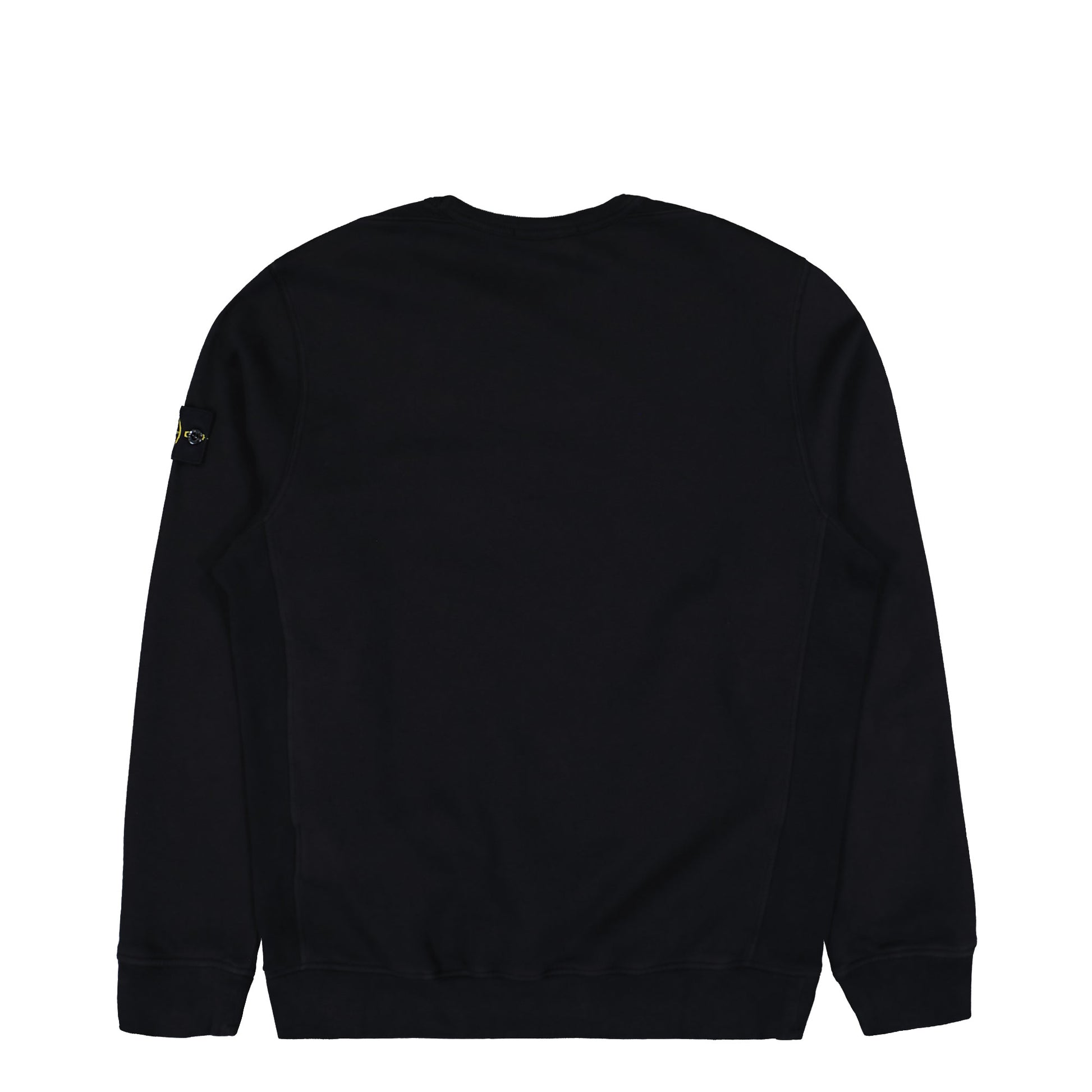 Stone Island Crewneck Sweatshirt With Ribbed Inserts Black Sweatshirt K2S156100028-S0A20 V0029 Detail View 2 | Gate