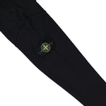 Stone Island Crewneck Sweatshirt With Ribbed Inserts Black Sweatshirt K2S156100028-S0A20 V0029 Detail View 4 | Gate