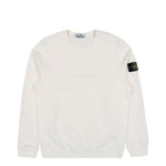 Stone Island Crewneck Sweatshirt With Ribbed Inserts Ivory Sweatshirt K2S156100028-S0A20 V0093 Detail View 1 | Gate