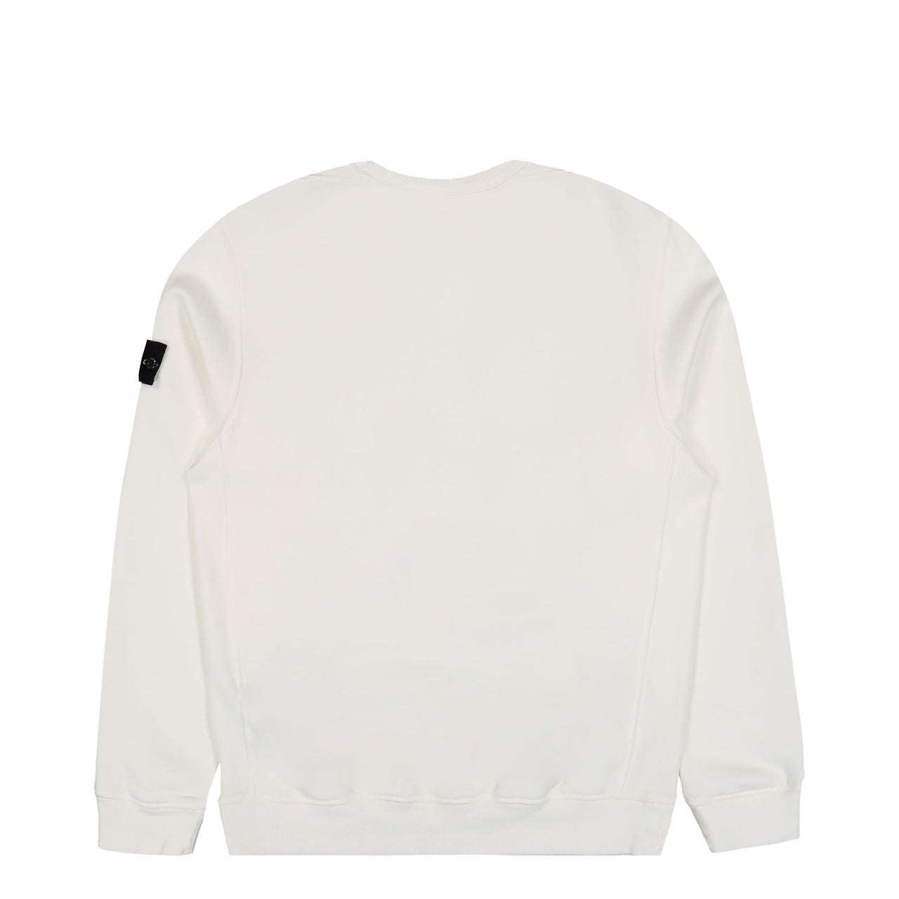 Stone Island Crewneck Sweatshirt With Ribbed Inserts Ivory Sweatshirt K2S156100028-S0A20 V0093 Detail View 1 | Gate
