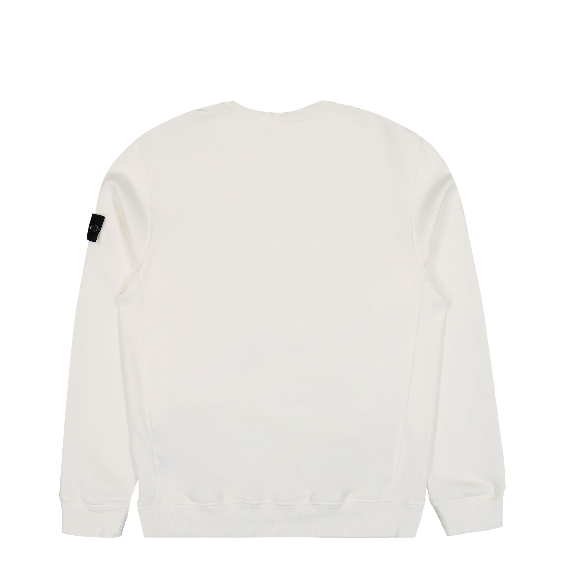Stone Island Crewneck Sweatshirt With Ribbed Inserts Ivory Sweatshirt K2S156100028-S0A20 V0093 Detail View 2 | Gate