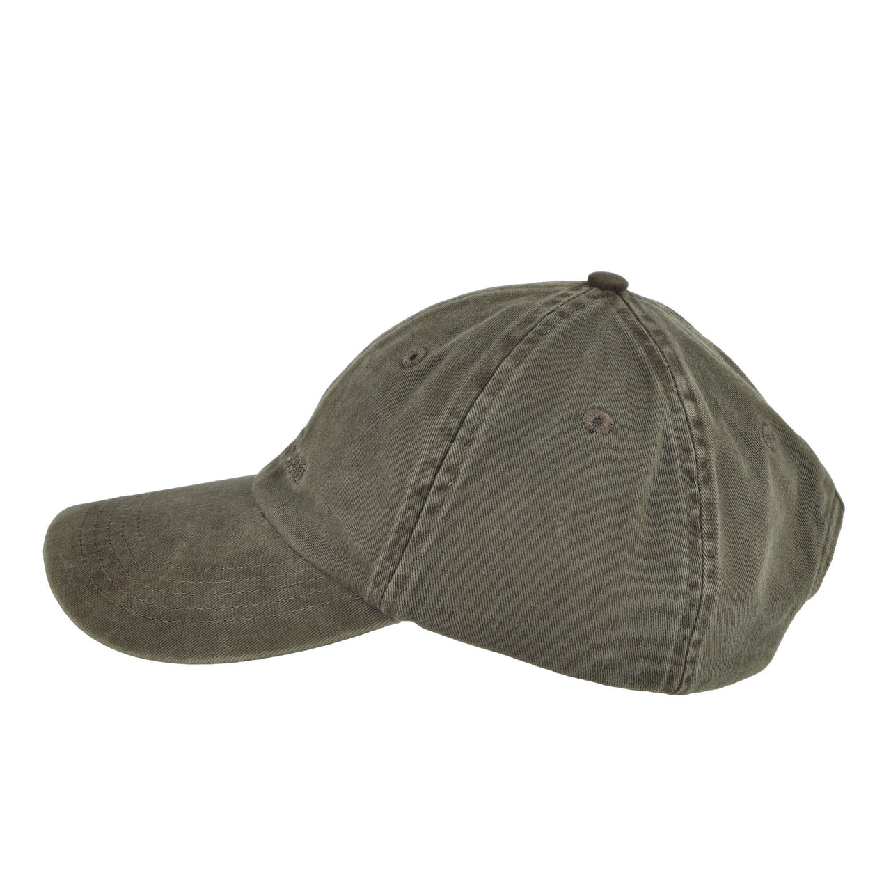 Stone Island Baseball Cap With Logo Embroidery Military Green Headwear K2S159100009-S0106 V0054 Detail View 1 | GATE