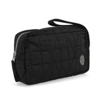Stone Island Wrist Pouch With Inner Compartments And Zips Black Hand Bags K2S159200017-S0255 V0029 Detail View 3 | GATE