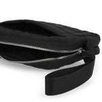 Stone Island Wrist Pouch With Inner Compartments And Zips Black Hand Bags K2S159200017-S0255 V0029 Detail View 5 | GATE