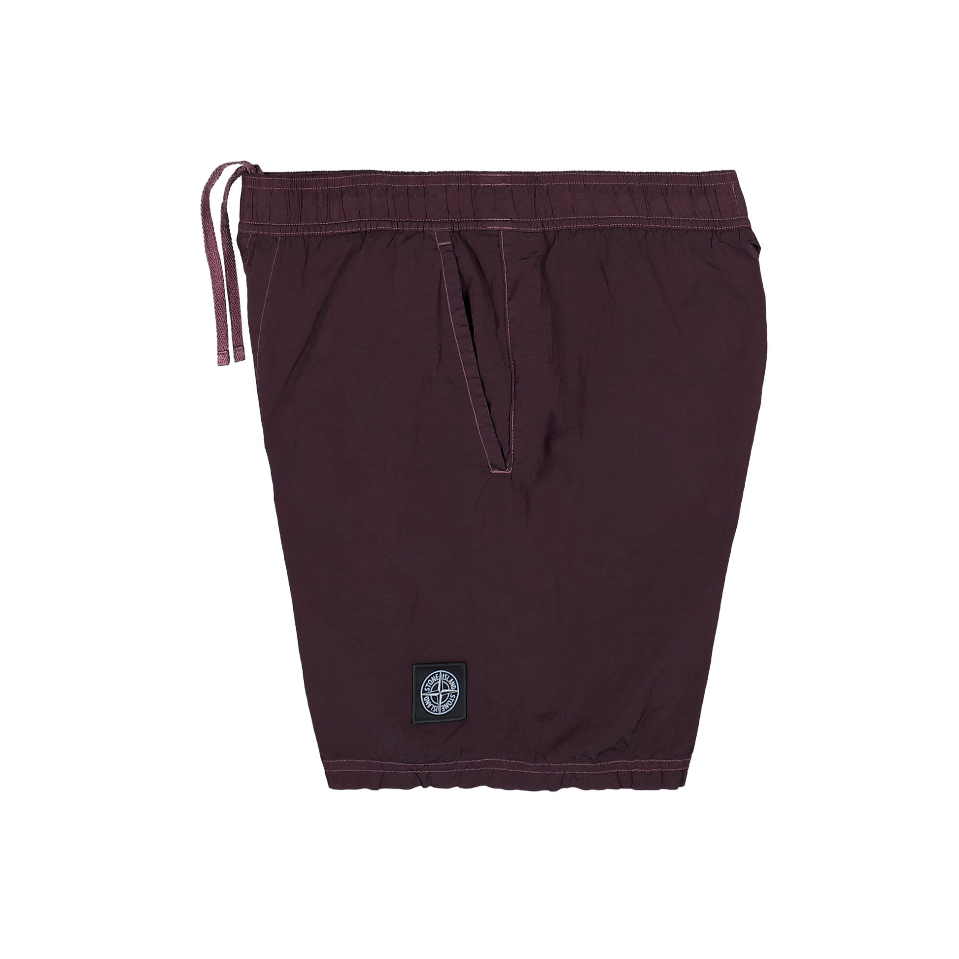 Stone Island Swim Shorts With Pockets And Mesh Lining Amaranth Swim Short K2S15B100004-S0043 V0017 Detail View 3 | GATE