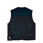 Stone Island Nylon Reps-TC Corrosion Treatment Vest Black Vests K2S15G100009-S00R2 V0029 Detail View 2 | GATE