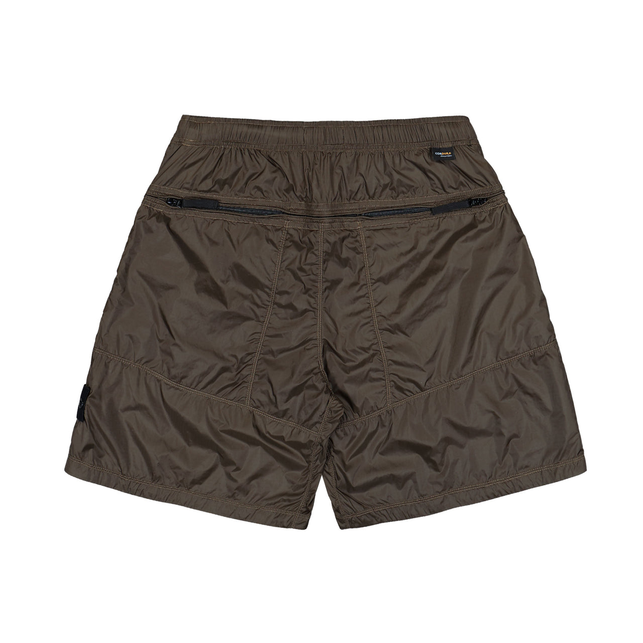 Stone Island Bermuda Shorts With Elasticated Waistband Military Green Shorts K2S15L100004-S0163 V0054 Detail View 1 | GATE
