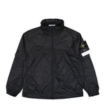 Stone Island Light Jacket With Anti-Drop And Concealed Hood Lead Grey Windbreaker K2S15Q100007-S0163-V0062 Detail View 1 | GATE