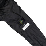 Stone Island Light Jacket With Anti-Drop And Concealed Hood Lead Grey Windbreaker K2S15Q100007-S0163-V0062 Detail View 5 | GATE