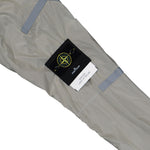 Stone Island Light Hooded Jacket With Anti-Drop And Reflective Details Ivory Windbreaker K2S15Q100008-S0163 V0093 Detail View 5 | GATE