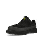 Stone Island Suede Shoes With Compass Patch On Tongue Black Boots K2S159100012-S0076 V0029 Detail View 4 | GATE