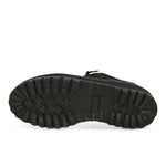 Stone Island Suede Shoes With Compass Patch On Tongue Black Boots K2S159100012-S0076 V0029 Detail View 6 | GATE