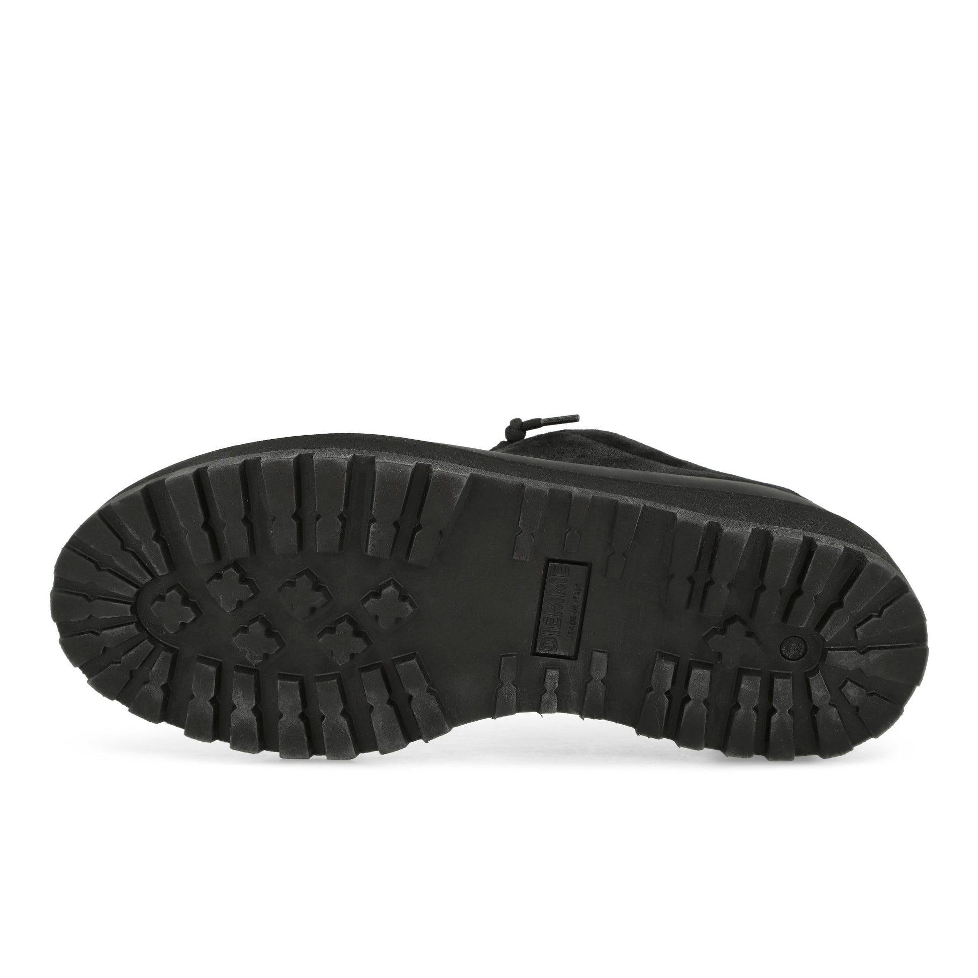 Stone Island Suede Shoes With Compass Patch On Tongue Black Boots K2S159100012-S0076 V0029 Detail View 6 | GATE