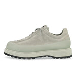 Suede Shoes With Compass Patch On Tongue