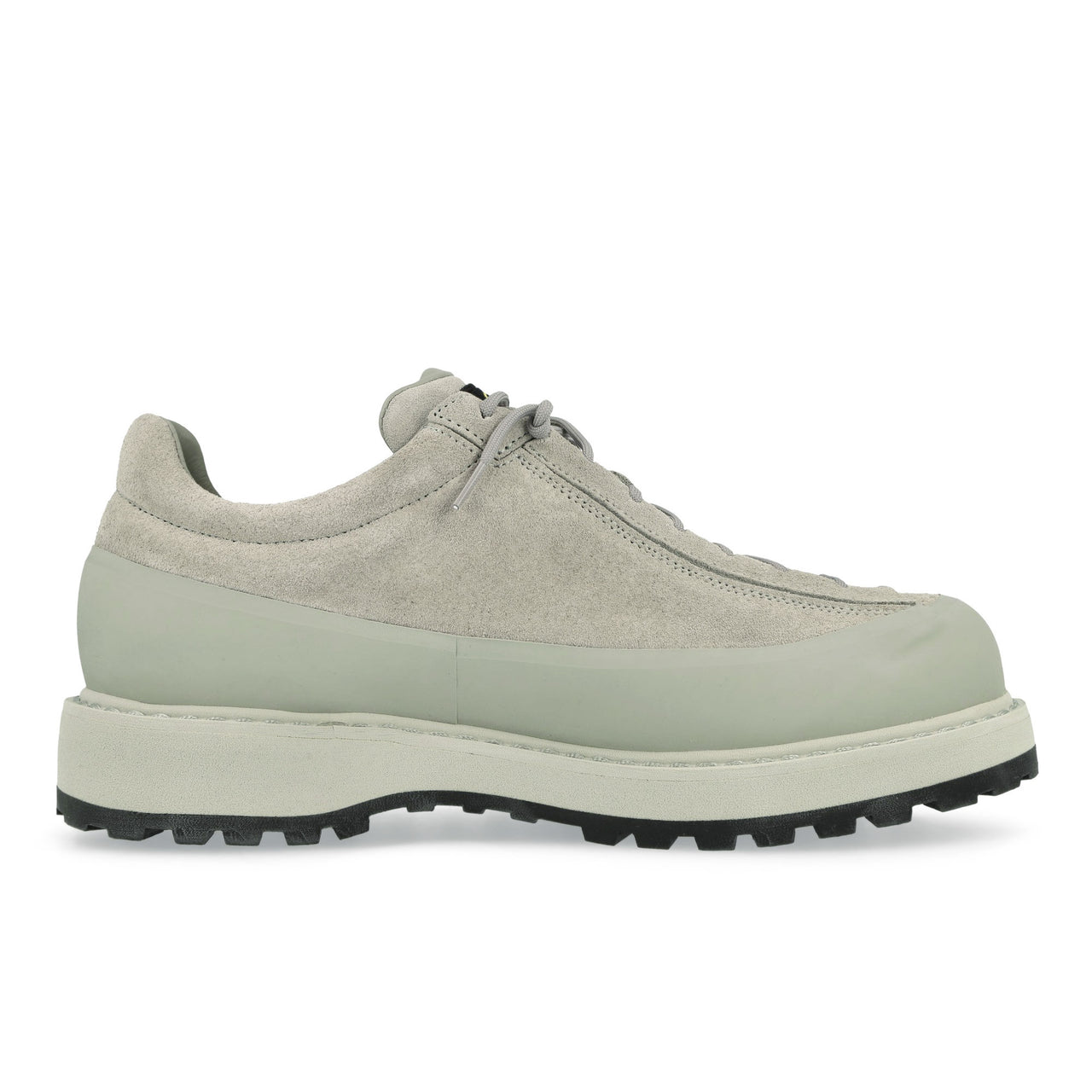 Suede Shoes With Compass Patch On Tongue