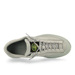 Suede Shoes With Compass Patch On Tongue