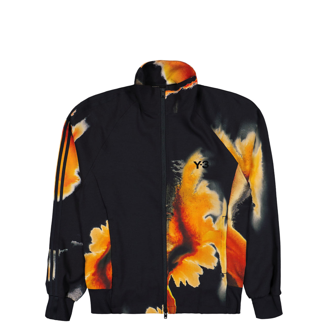 Y-3 AOP M 3S TT Black Track Top KA9622 Detail View 1 | GATE