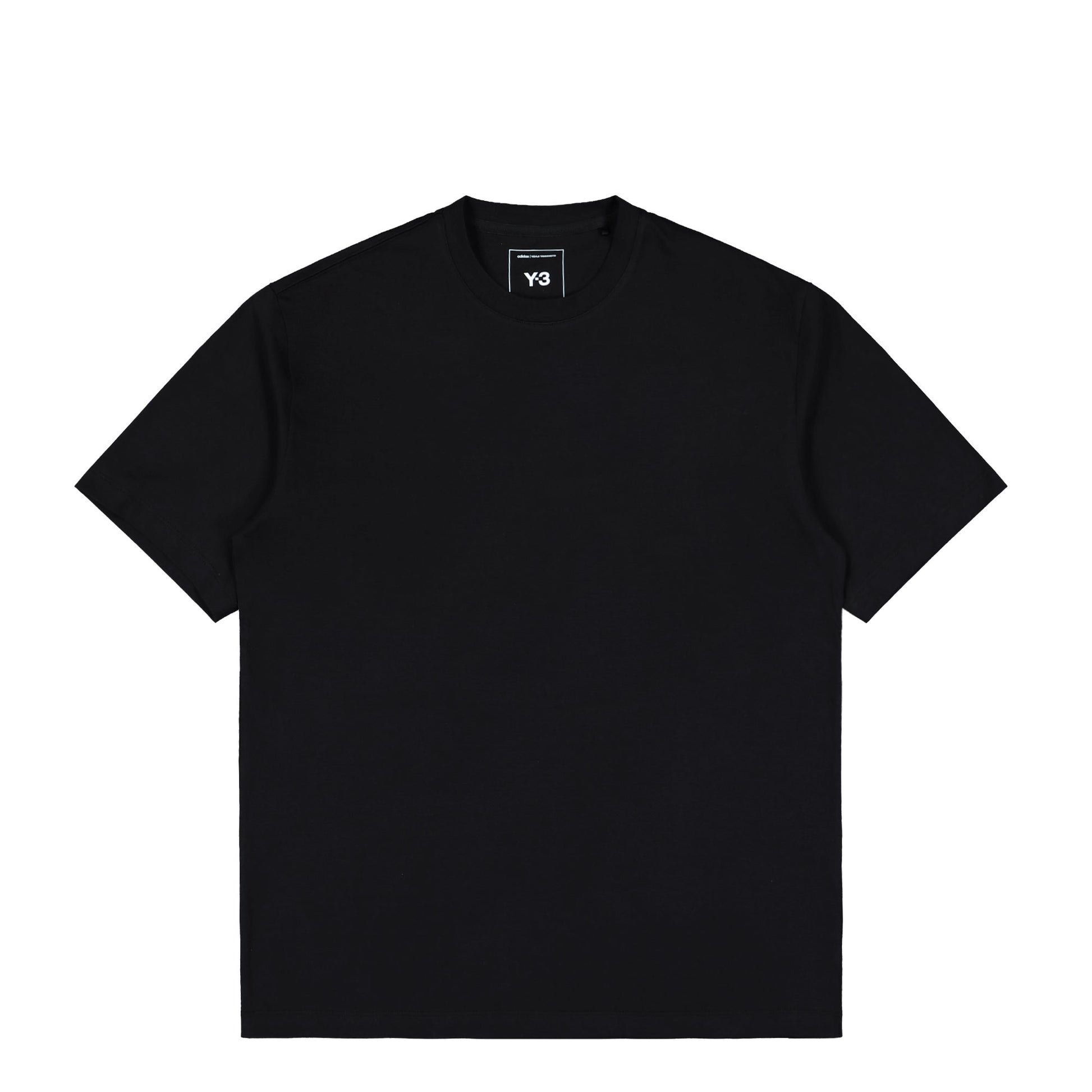 Y-3 | M Merch SS Tee | Black | T-Shirt | KB2608 | Front view | Gate