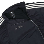 Thug Club x adidas Woven Track Top Black / Silver Metallic Tracksuit Tops KC2200 Detail View 3 | GATE