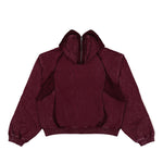 Thug Club x adidas TC TG Sweat Jacket HD Maroon Jackets KC2210 Detail View 2 | GATE