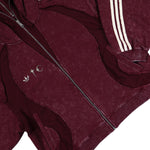 Thug Club x adidas TC TG Sweat Jacket HD Maroon Jackets KC2210 Detail View 6 | GATE