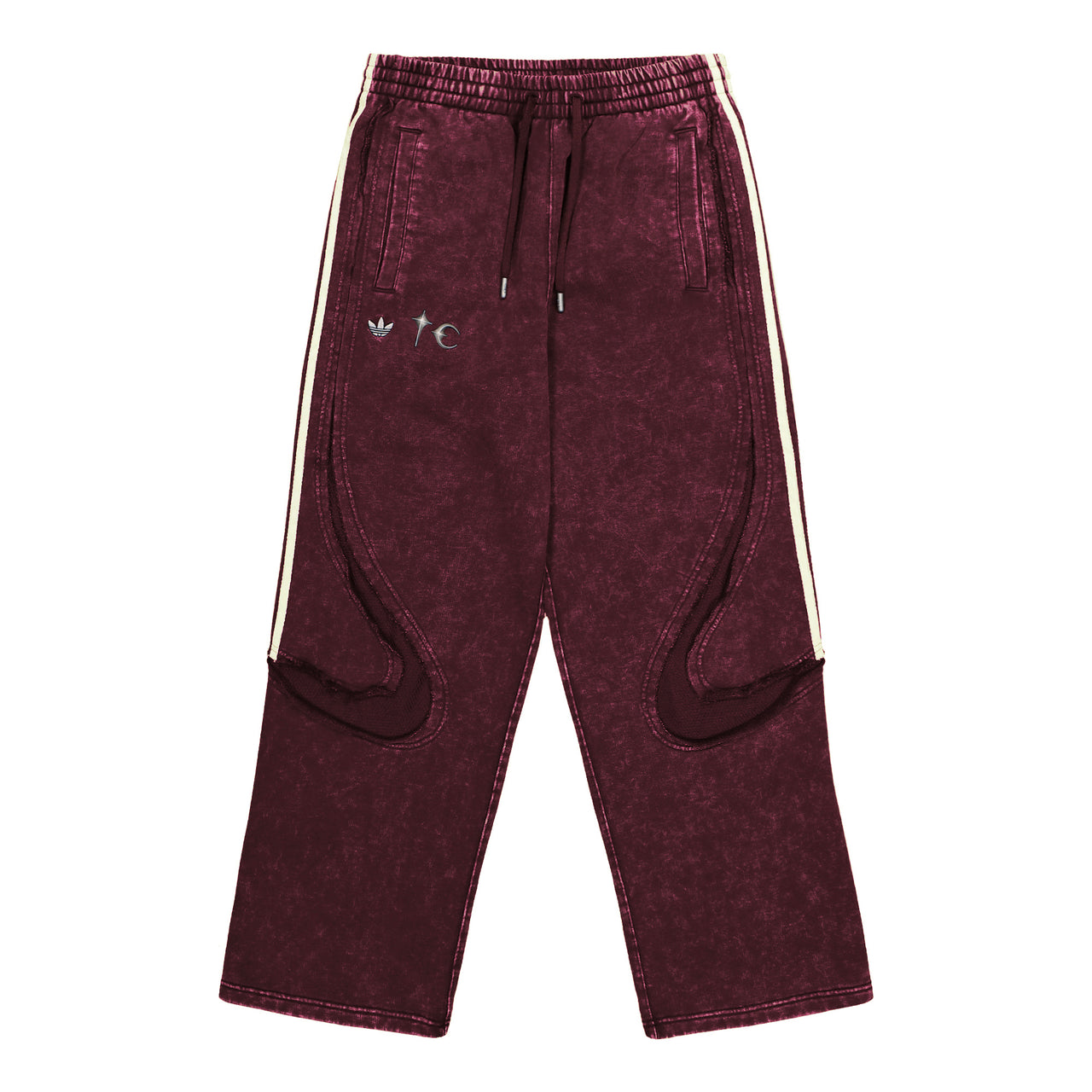 Thug Club x adidas TC TG Sweat Pant Maroon Sweat & Track Pants KC2217 Detail View 1 | GATE