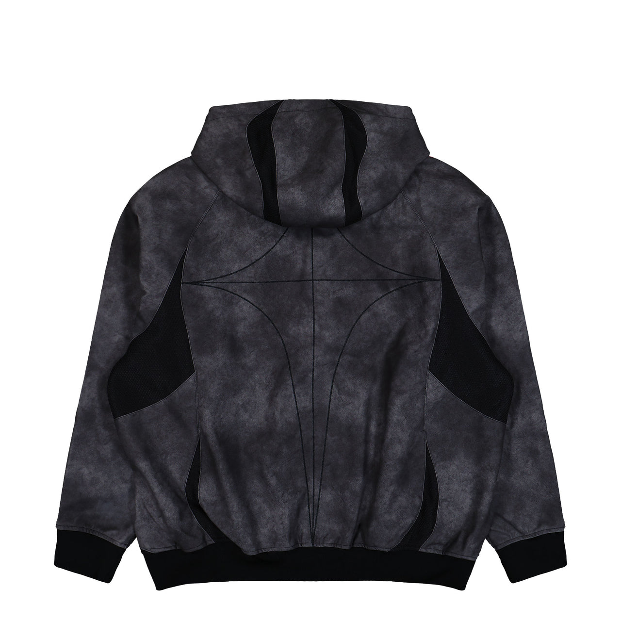 Thug Club x adidas TC TG Leather Jacket Black Black Antique Silver Jackets KC2222 Detail View 1 | GATE