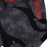 Thug Club x adidas TC TG Leather Jacket Black Black Antique Silver Jackets KC2222 Detail View 4 | GATE