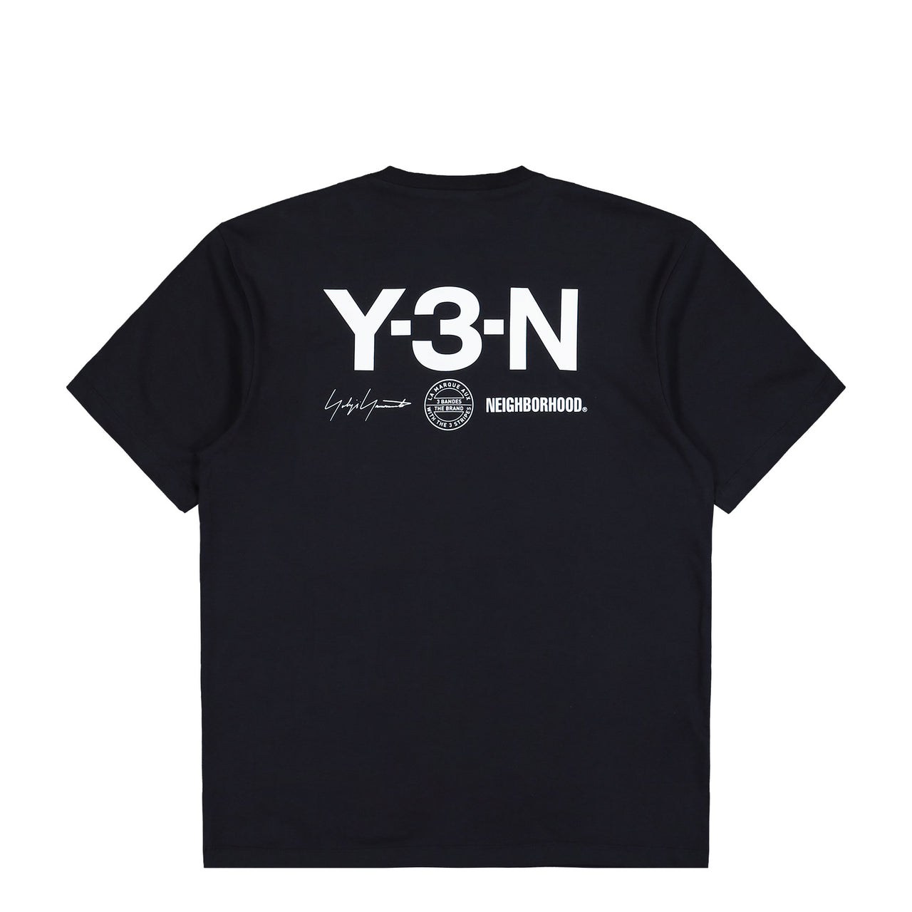 Neighborhood x Y-3 GFX Tee Black T-Shirts KC8823 | Overkill
