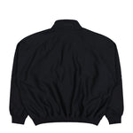 Willy Chavarria x adidas Twill Track Jacket Black Tracksuit Tops KD9350 Detail View 2 | GATE
