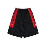 Willy Chavarria x adidas Fleece Track Pant Black / Red Sweat & Track Pants KD9359 Detail View 6 | GATE
