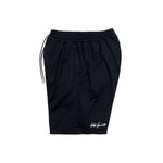 Y-3 US Mesh Shorts Black Shorts KF1083 Detail View 3 | GATE