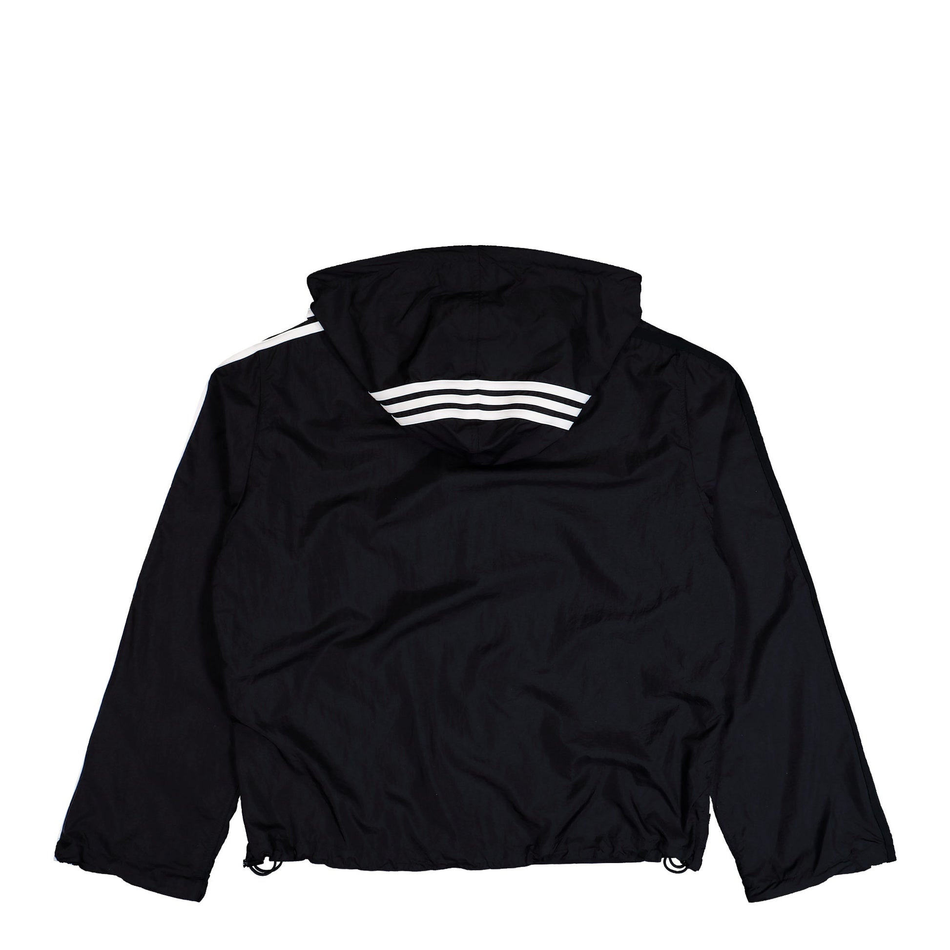 Y-3 Nylon Wired 3 Stripes Track Top Black Track Jackets KF1085 Detail View 2 | GATE