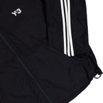 Y-3 Nylon Wired 3 Stripes Track Top Black Track Jackets KF1085 Detail View 4 | GATE