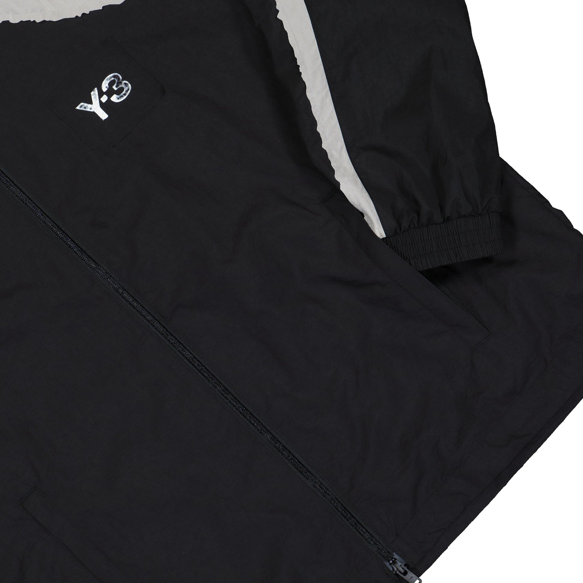 Y-3 M RE 3S Nylon Jacket Black Tracksuit Tops KF6027 Detail View 4 | GATE
