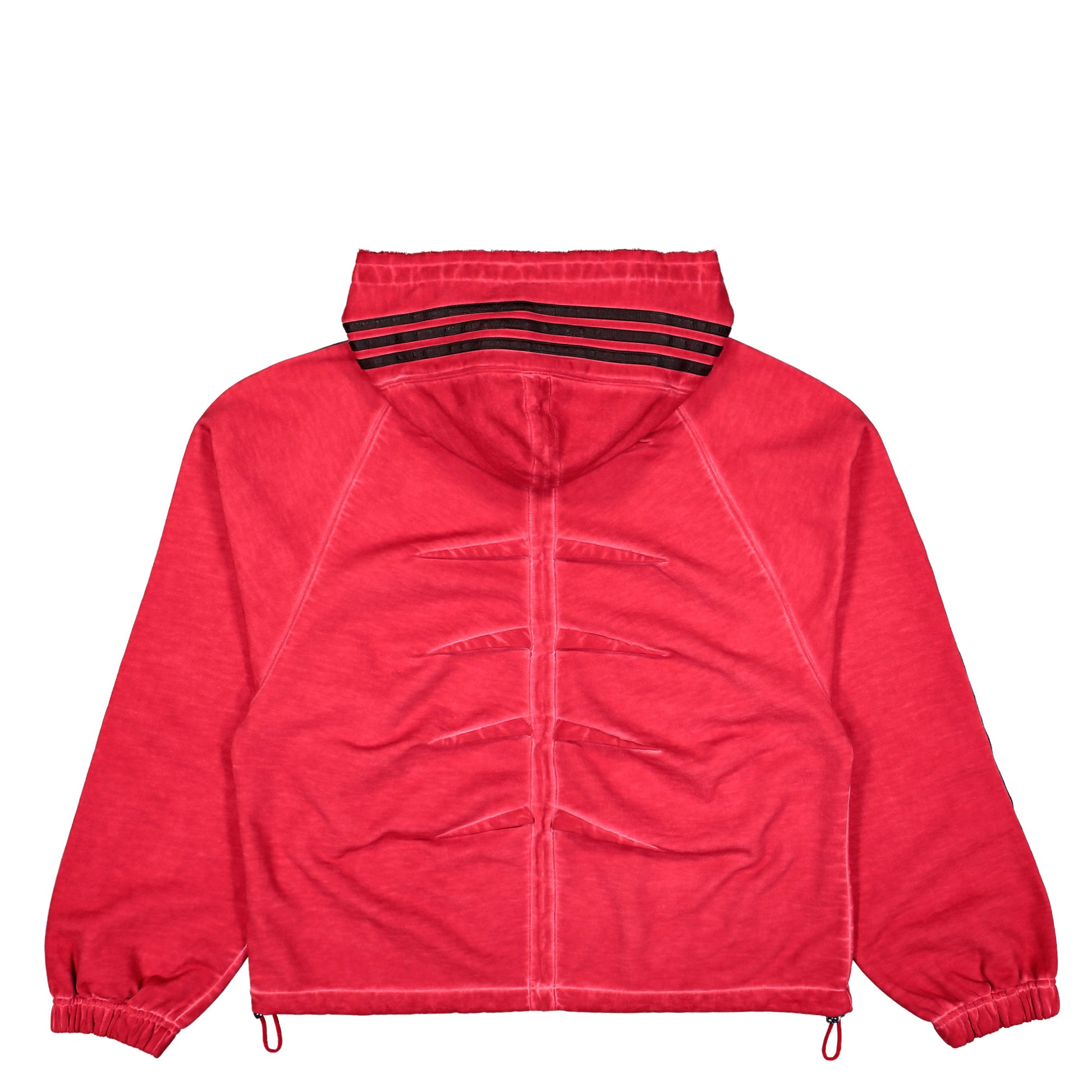 Thug Club x adidas TC Sweat Hoodie Power Red Hoodies KF6586 Detail View 2 | GATE

