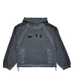 Thug Club x adidas TC Sweat Hoodie Black Hoodies KF6586 Detail View 1 | GATE
