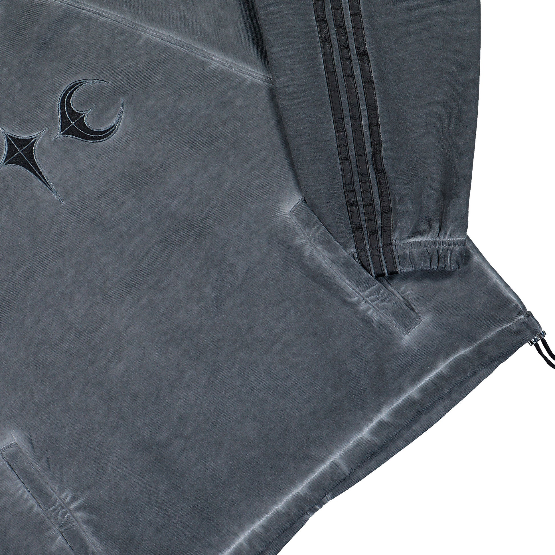 Thug Club x adidas TC Sweat Hoodie Black Hoodies KF6586 Detail View 4 | GATE
